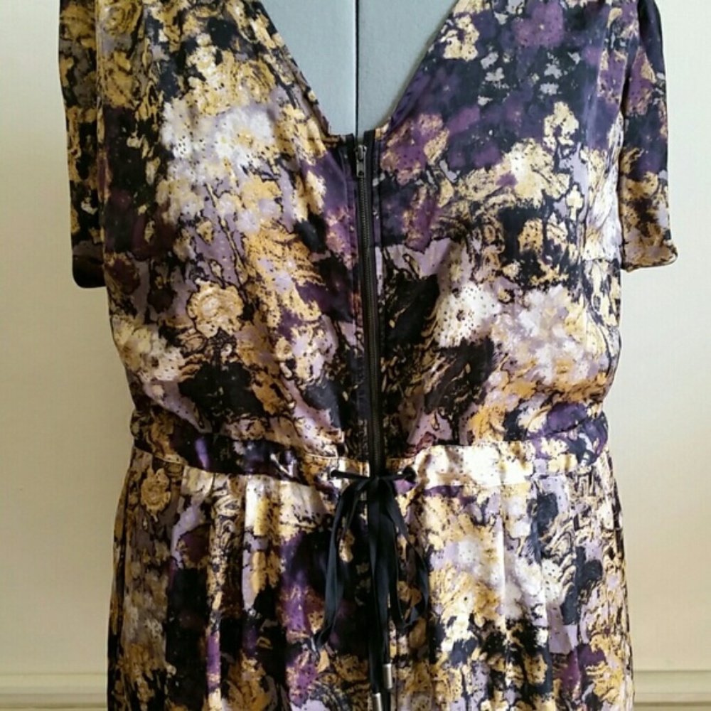 Beautiful metallica floral dress